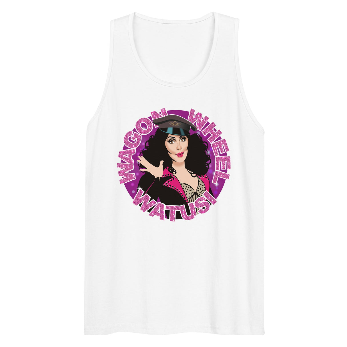 Wagon Wheel Watusi (Tank Top)-Tank Top-Swish Embassy