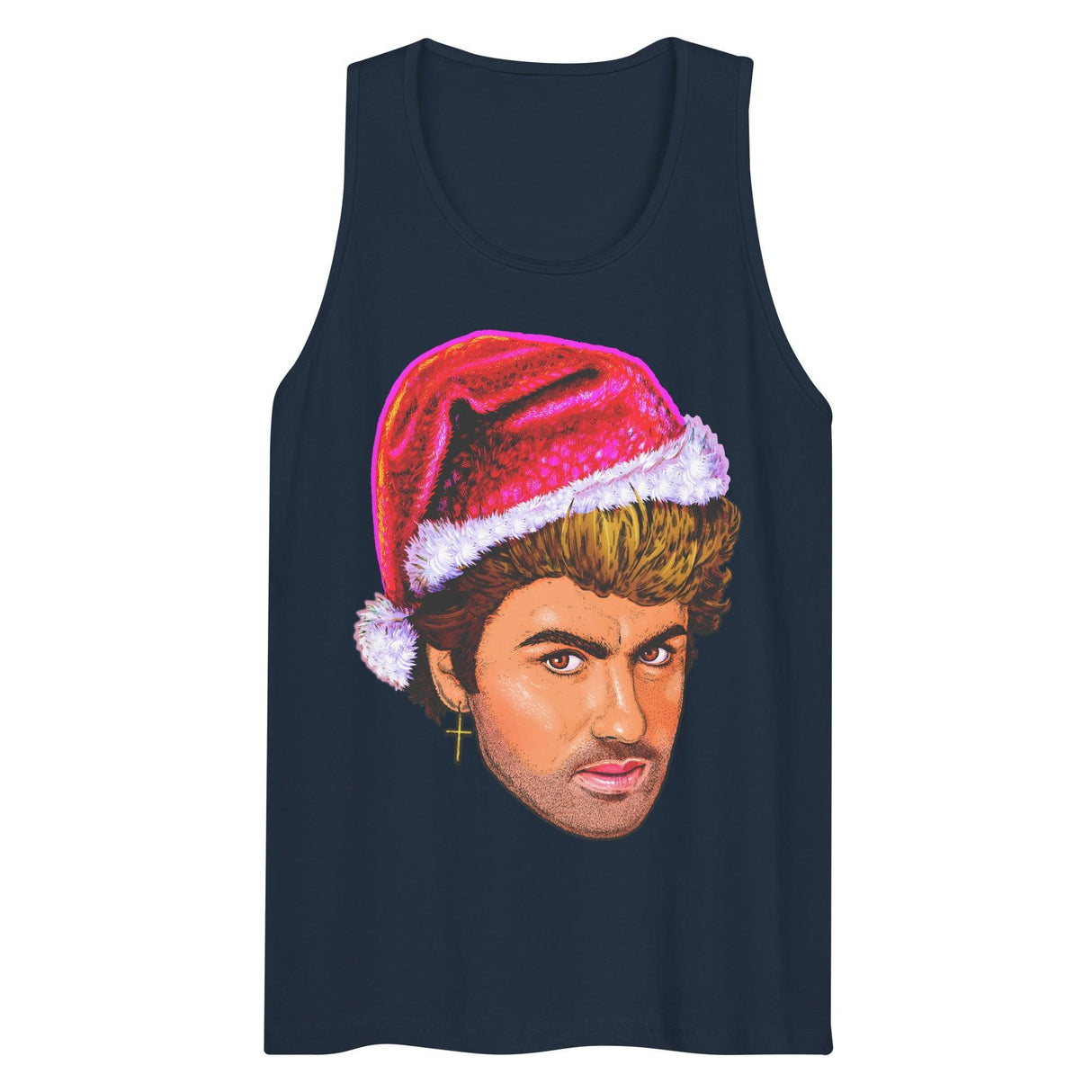 Wake Me Up Before You Ho Ho (Tank top)-Christmas Tank Tops-Swish Embassy