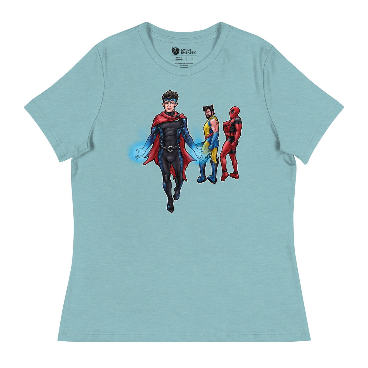 Wanda-ring Eye (Women's Relaxed T-Shirt)-Women's T-Shirts-Swish Embassy