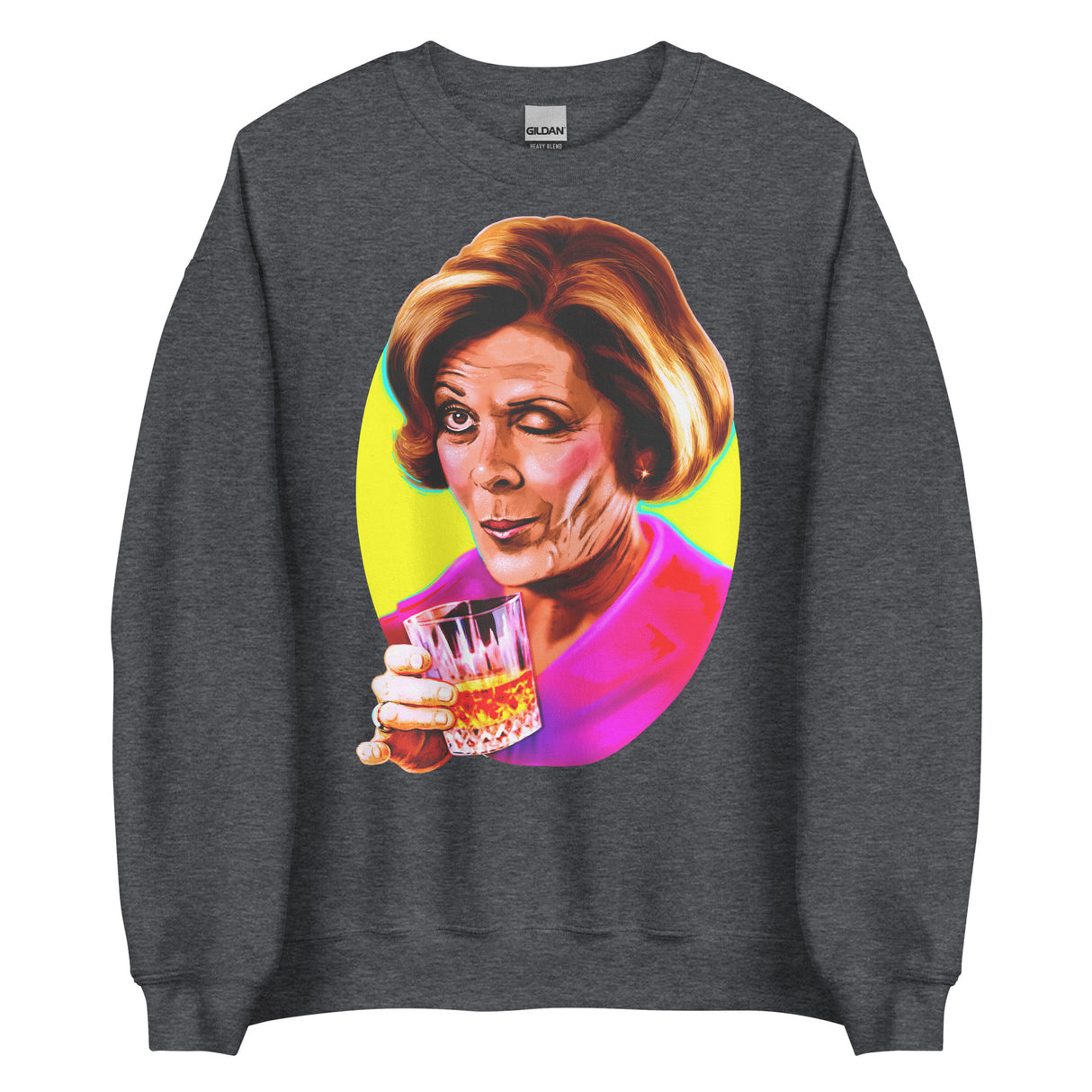 Wink and Drink (Sweatshirt)-Sweatshirt-Swish Embassy