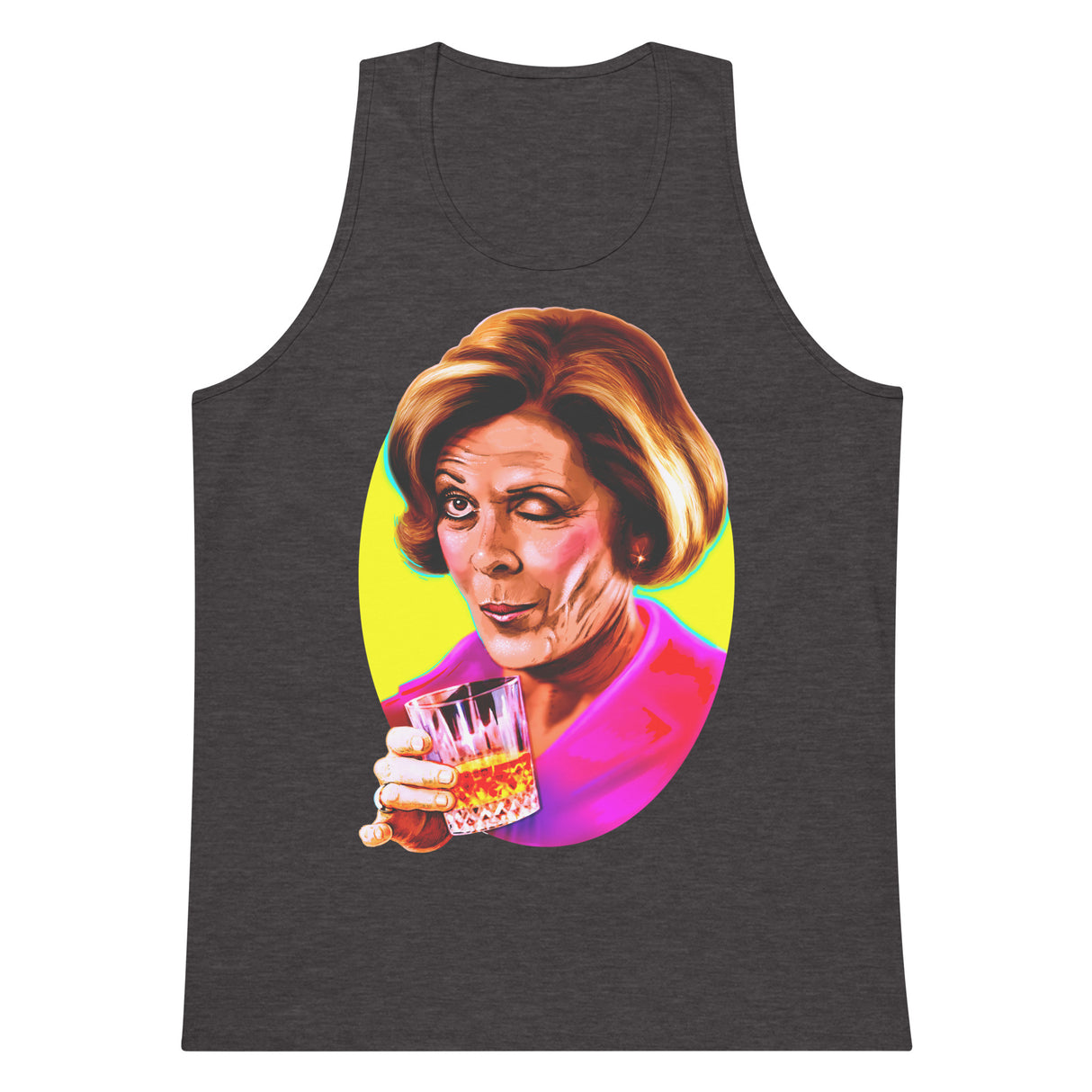 Wink and Drink (Tank Top)-Tank Top-Swish Embassy