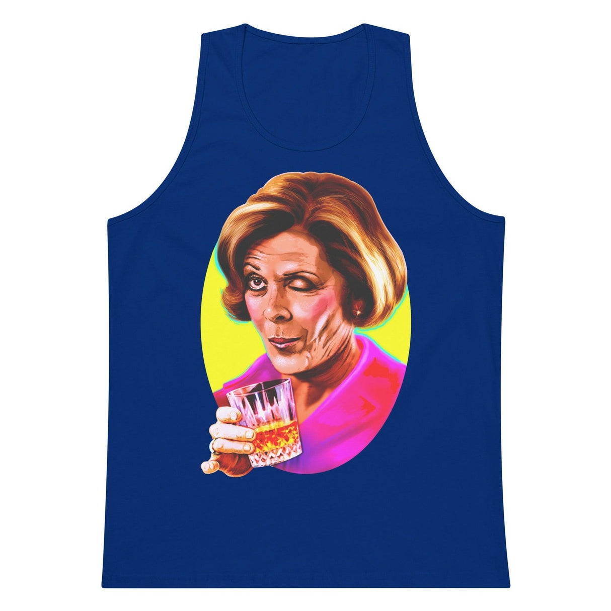 Wink and Drink (Tank Top)-Tank Top-Swish Embassy