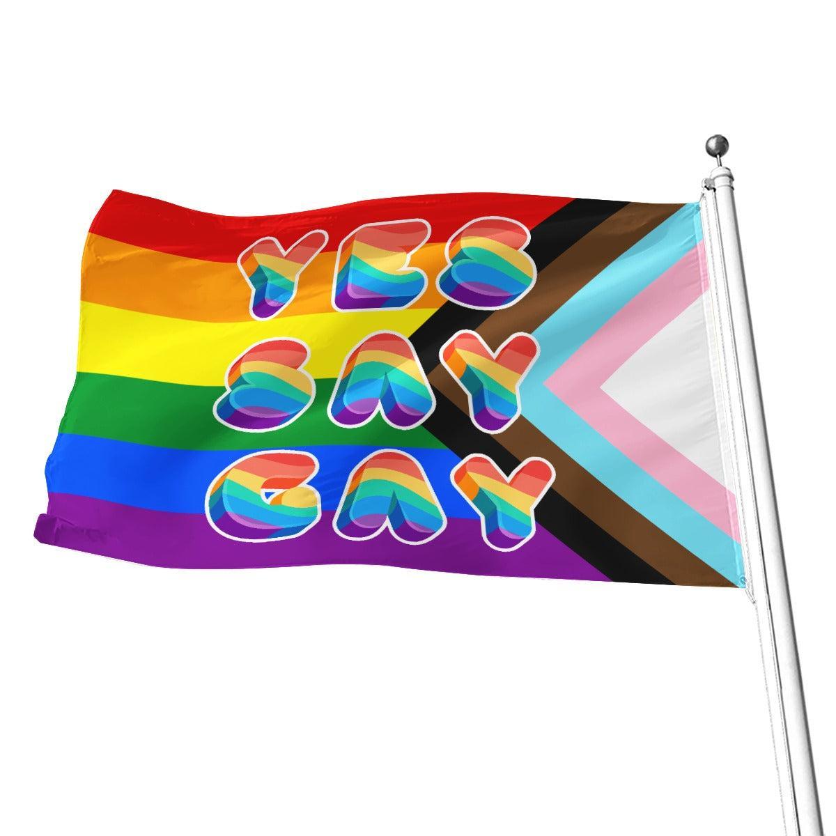 Yes Say Gay (Flag)-Flag-Swish Embassy