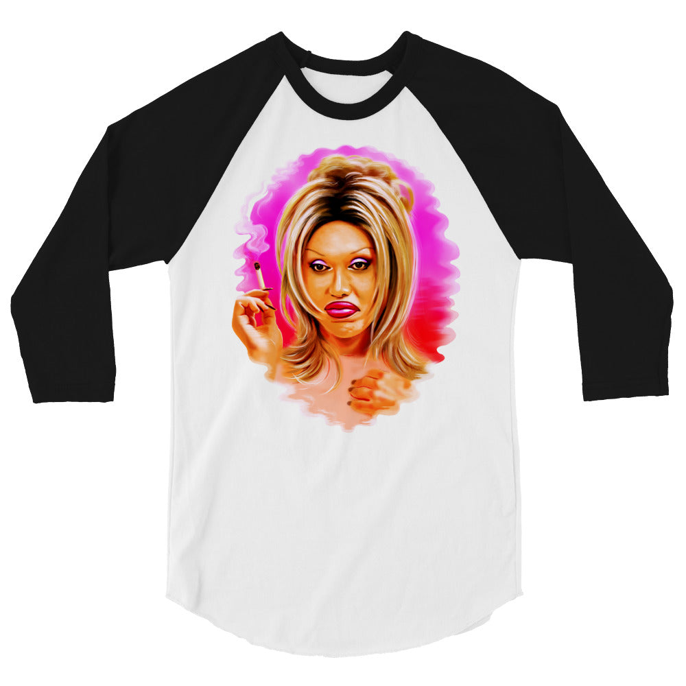 Spin Me Right Round (Raglan) - White/Black
