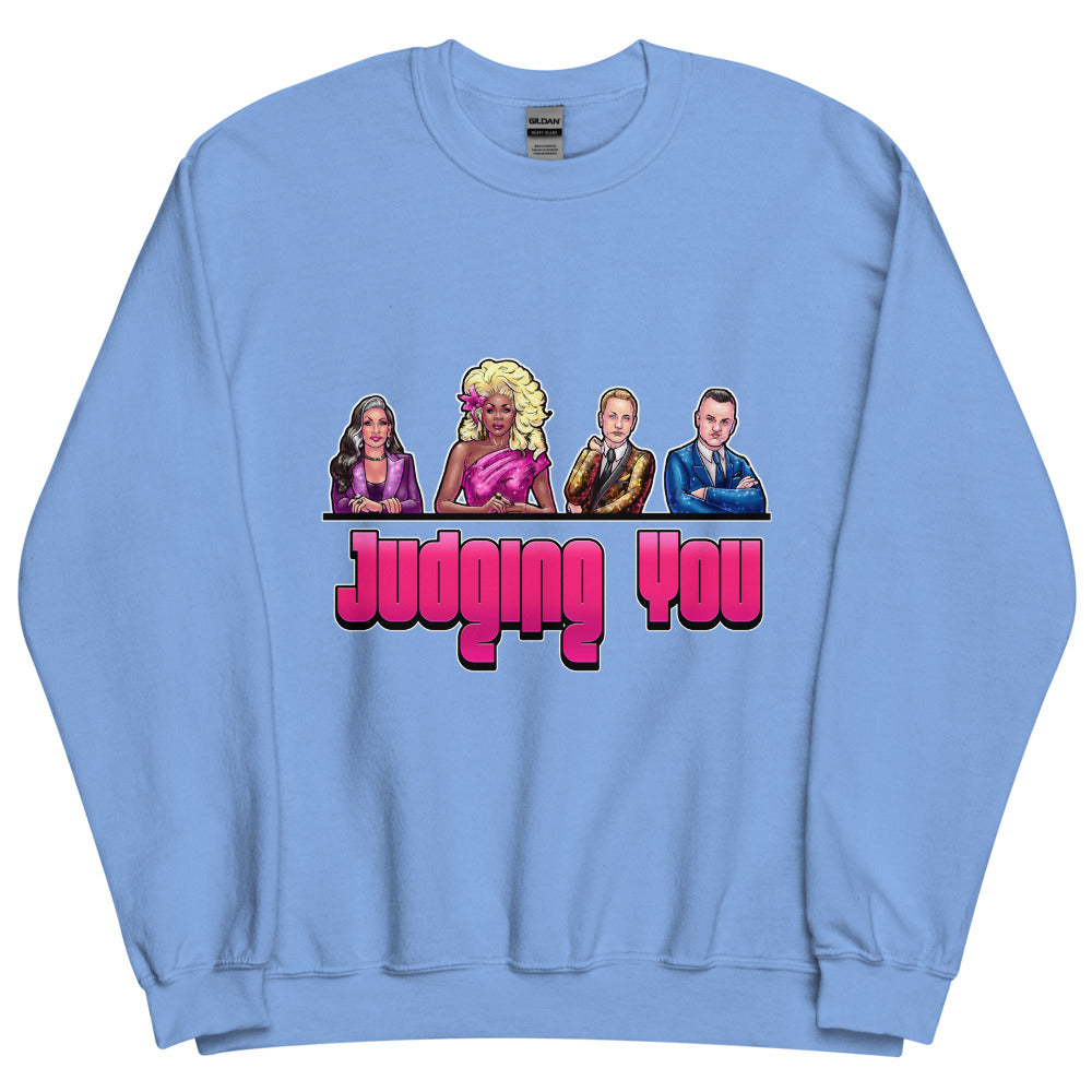Vous juger (Sweater) - Carolina Blue