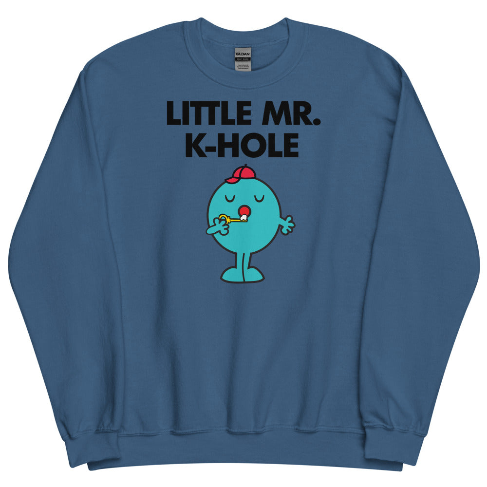 Little Mr. K-Hole (Sweater) - Indigo Blue