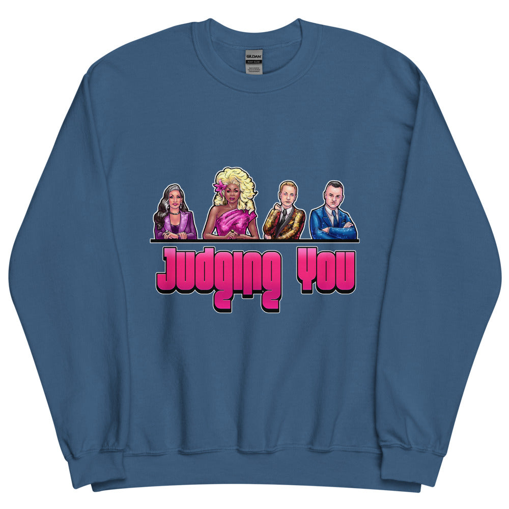 Vous juger (Sweater) - Indigo Blue