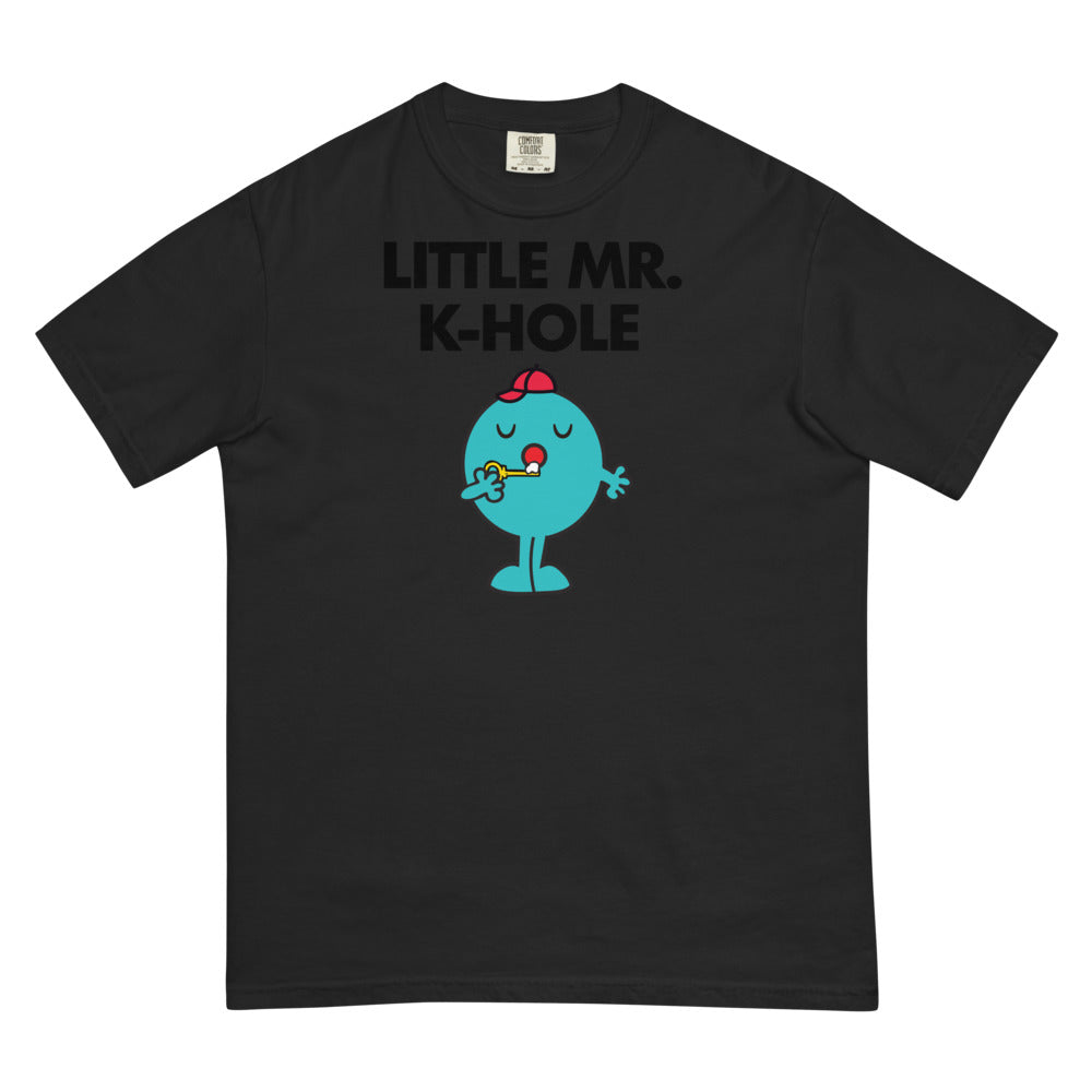 Little Mr. K-Hole (Boxy Tee) - Black