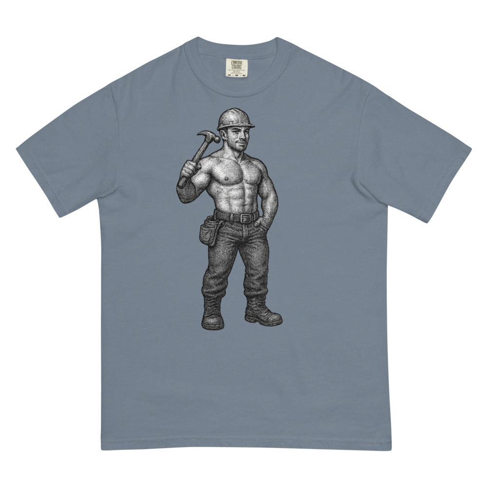 Hammer Time (Boxy Tee) - Blue Jean