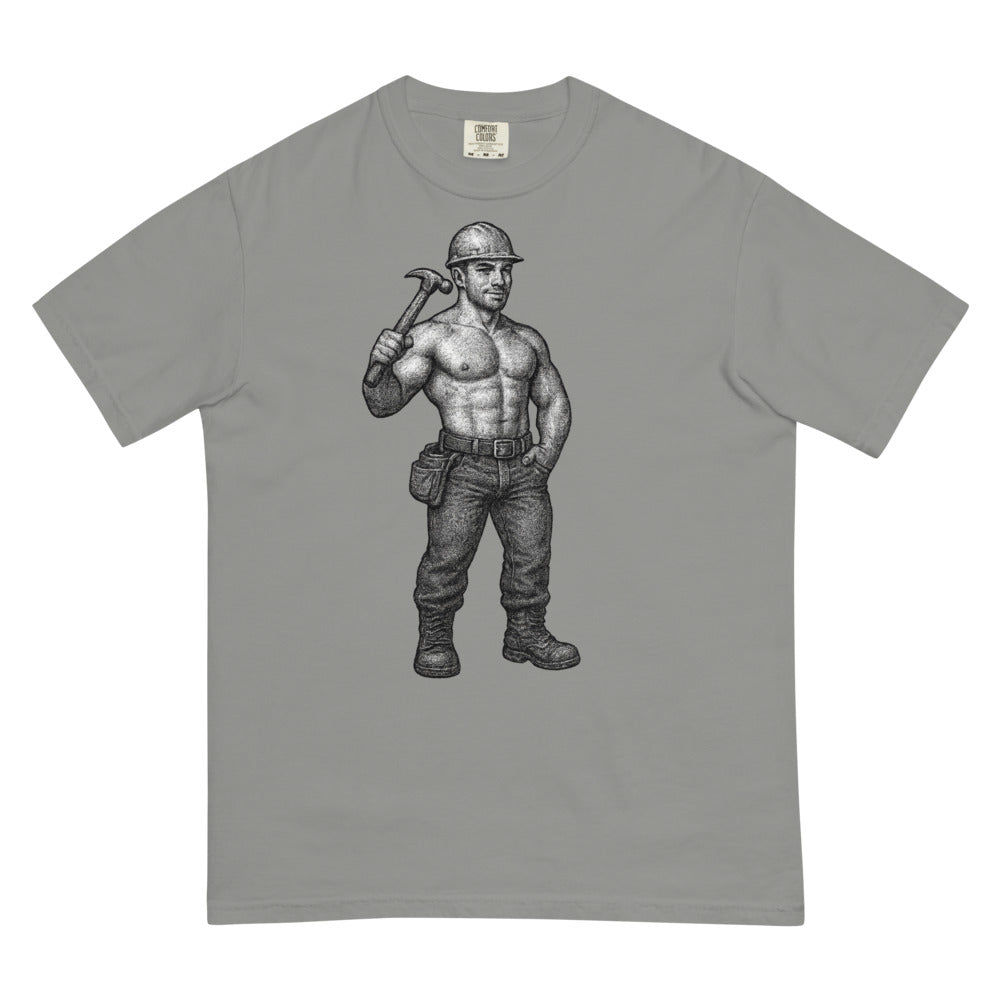 Hammer Time (Boxy Tee) - Grey