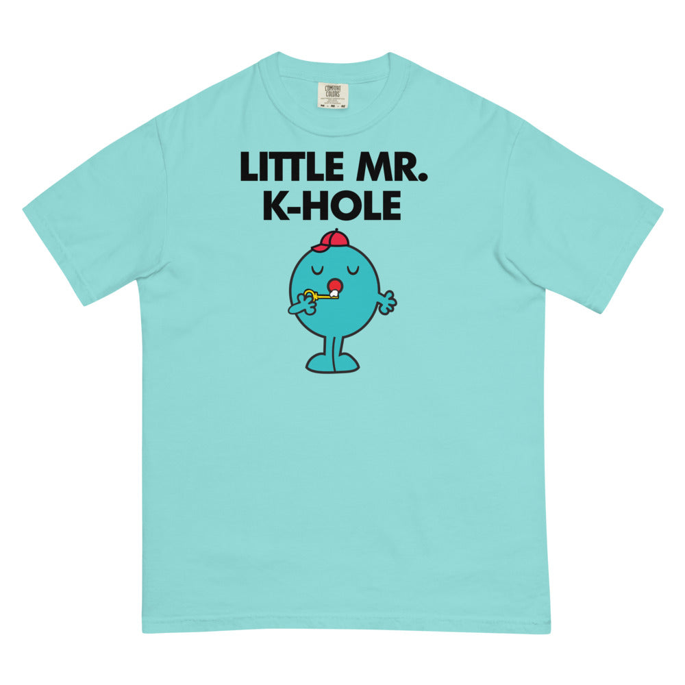 Little Mr. K-Hole (Boxy Tee) - Lagoon Blue