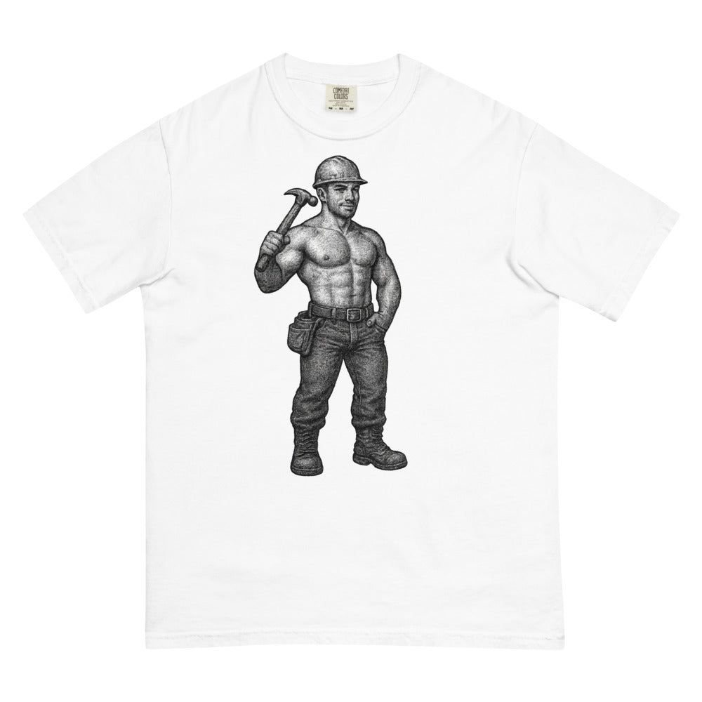 Hammer Time (Boxy Tee) - White