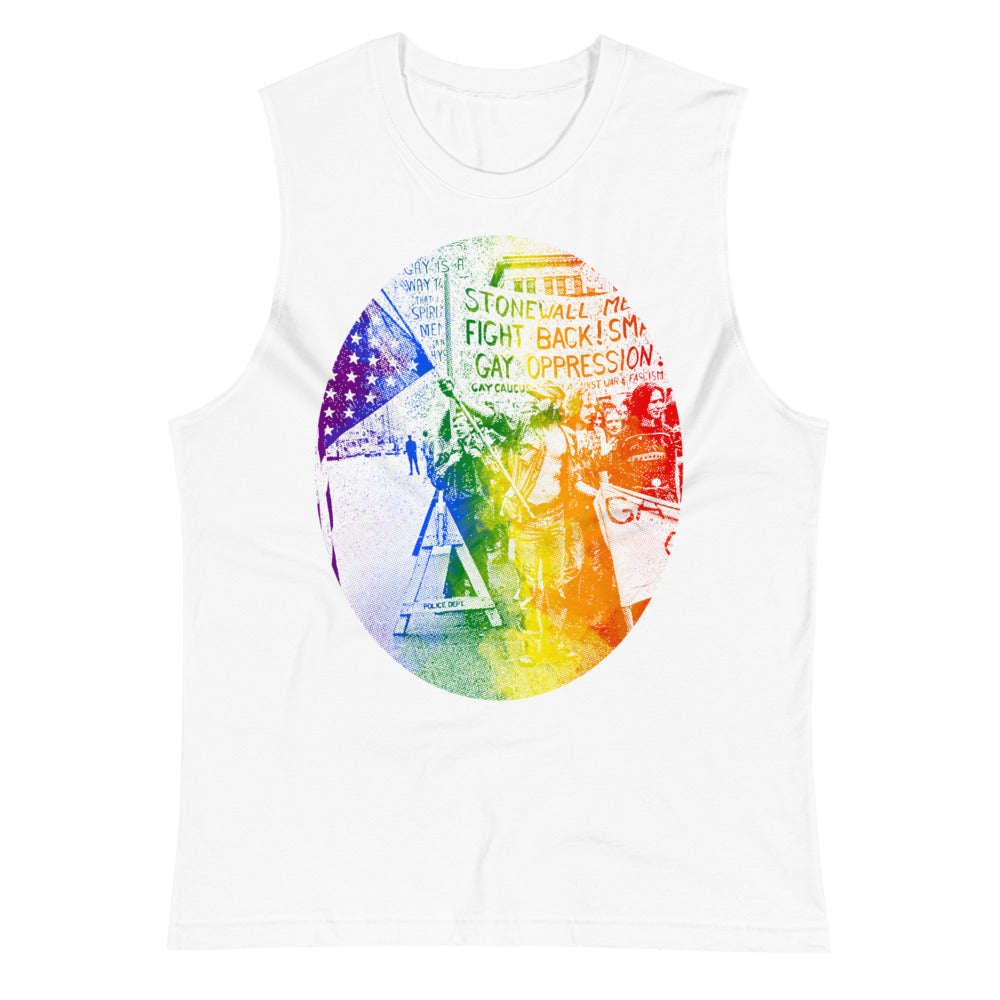 Stonewall (Muscle Shirt) - White