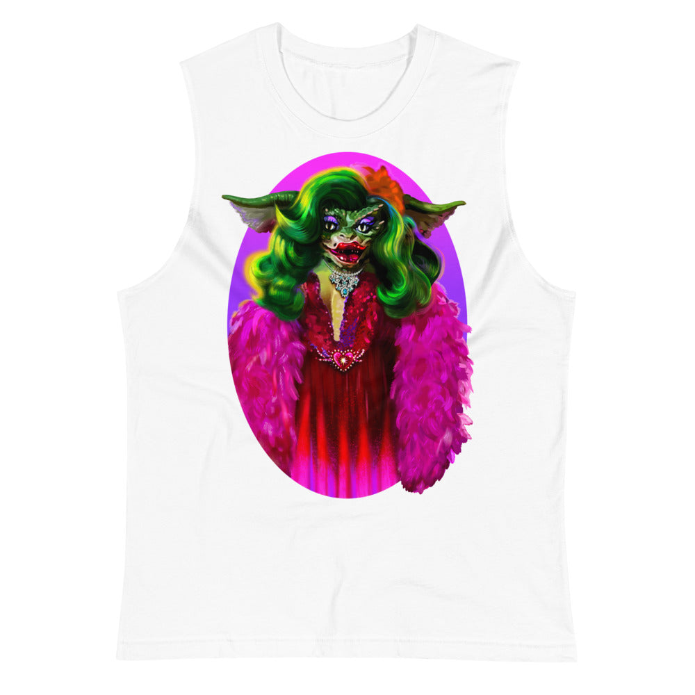 Greta Glamazon (Muscle Shirt) - White