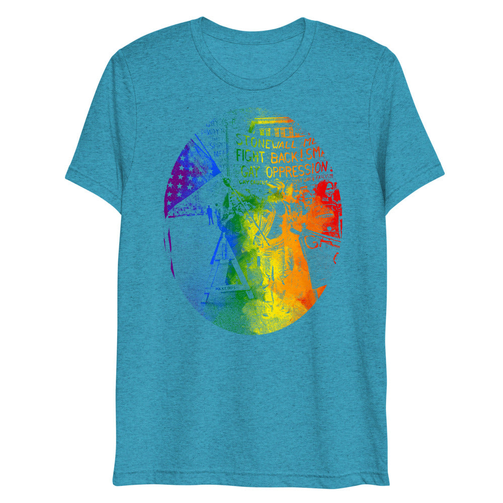 Stonewall (Triblend) - Aqua Triblend