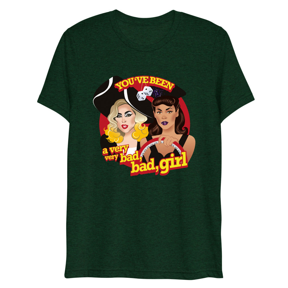 Bad Girl (Triblend) - Emerald Triblend