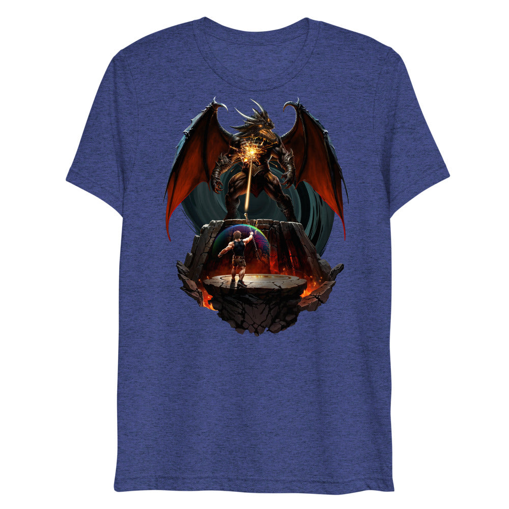 Dungeons and Daddies (Triblend) - Navy Triblend