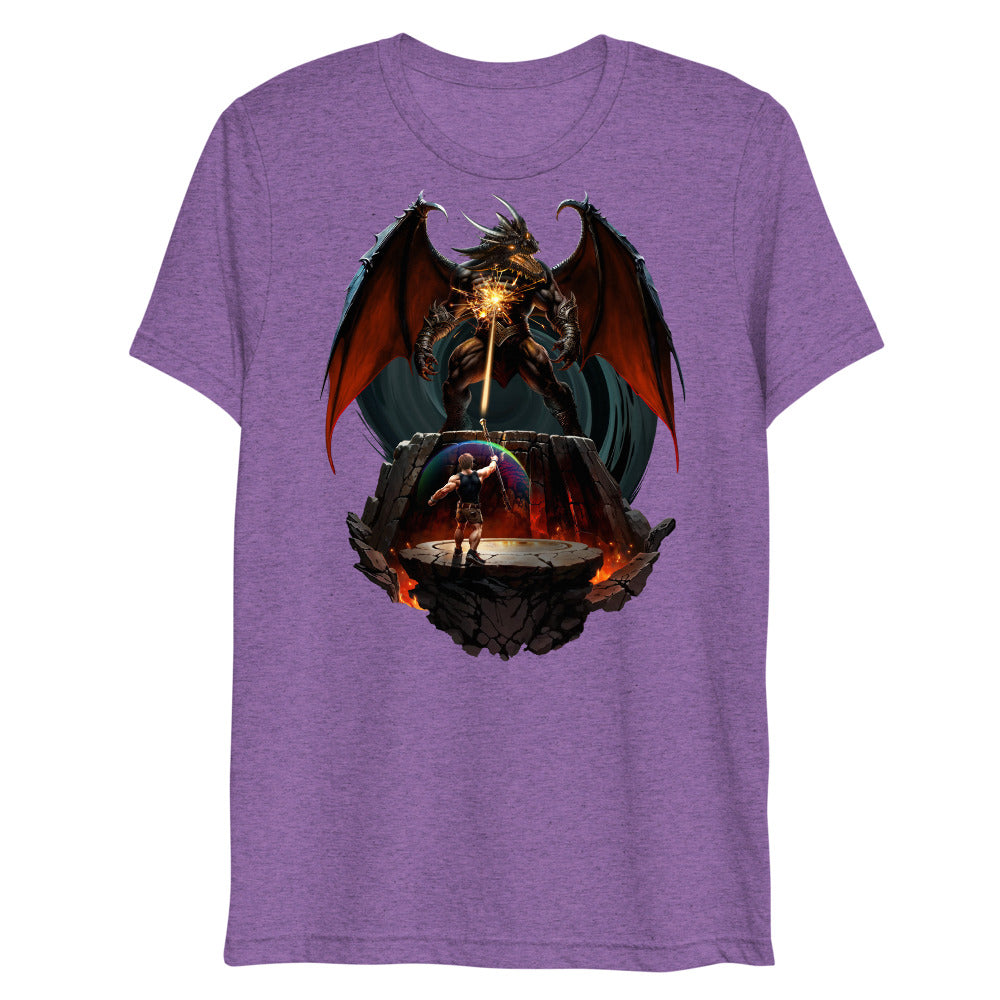 Dungeons and Daddies (Triblend) - Purple Triblend