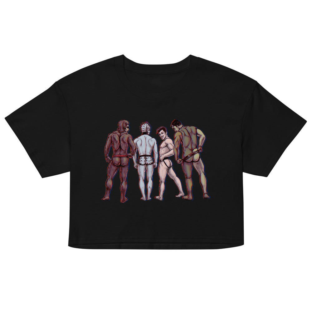 Monster Jocks (Crop Top) - Black