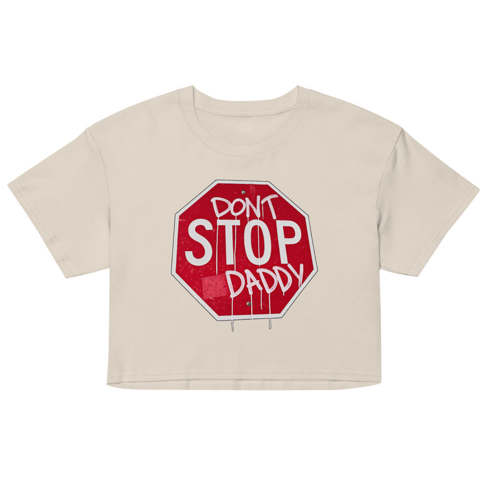 Don't Stop (Crop Top) - Bone