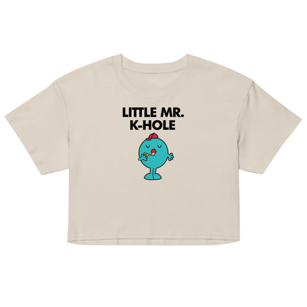 Little Mr. K-Hole (Crop Top) - Bone