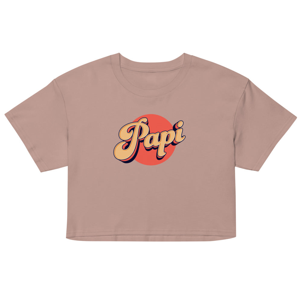 Papi (Crop Top) - Hazy Pink