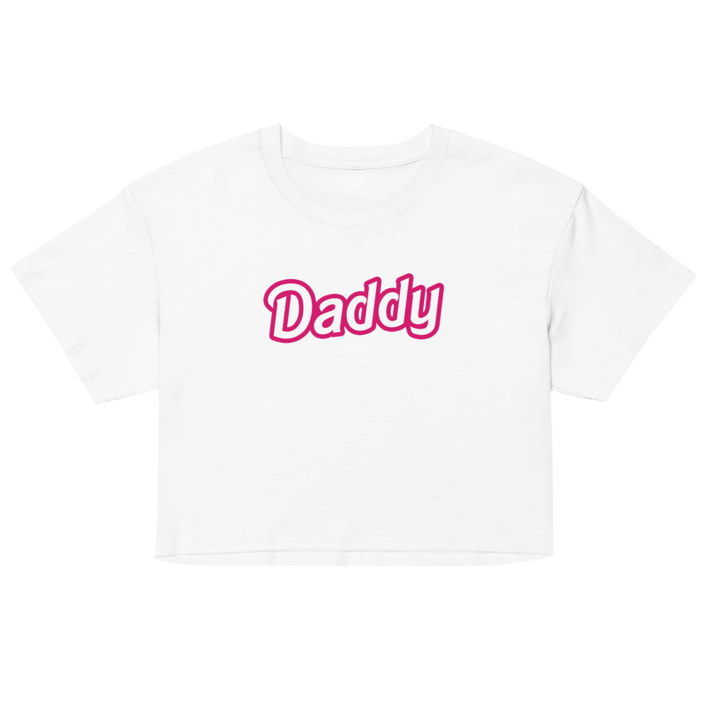 Daddy Doll (Crop Top) - White