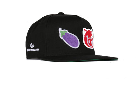 Aubergine Pig (Headwear)-Headwear-Swish Embassy