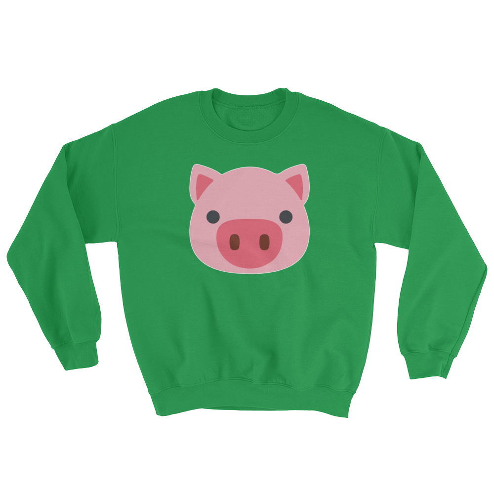 Flat Pig (Long Sleeve)-Long Sleeve-Swish Embassy