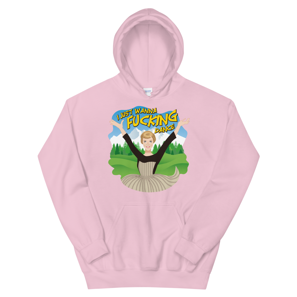 I Just Wanna F*cking Dance (Hoodie)-Hoodie-Swish Embassy