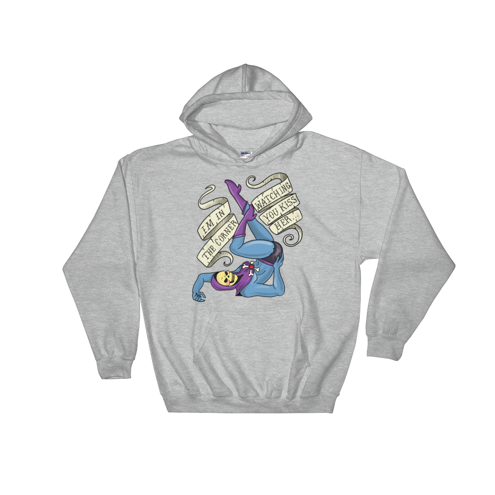 I'm in the Corner Watching You Kiss Her (Hoodie)-Hoodie-Swish Embassy