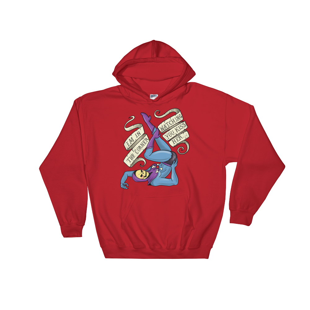 I'm in the Corner Watching You Kiss Her (Hoodie)-Hoodie-Swish Embassy