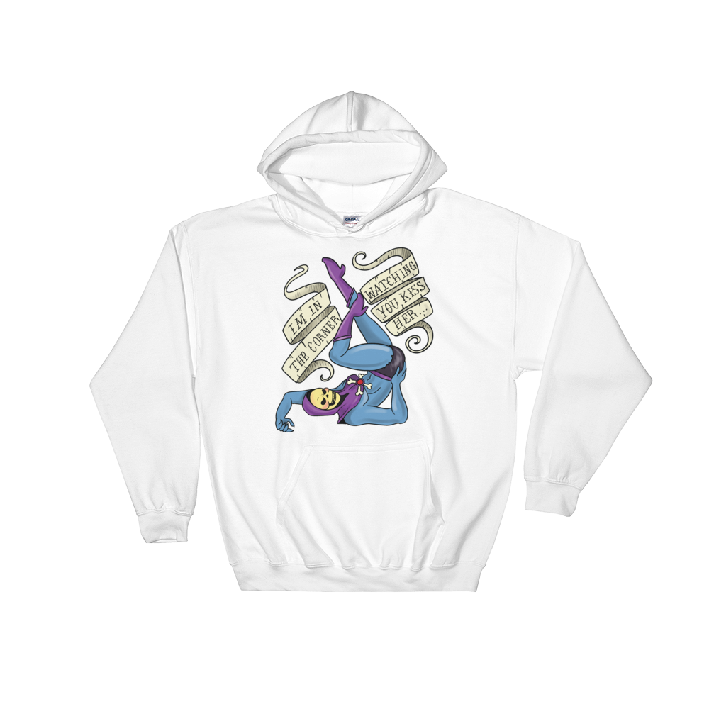 I'm in the Corner Watching You Kiss Her (Hoodie)-Hoodie-Swish Embassy