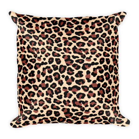 Leopard Print (Pillow)-Pillow-Swish Embassy