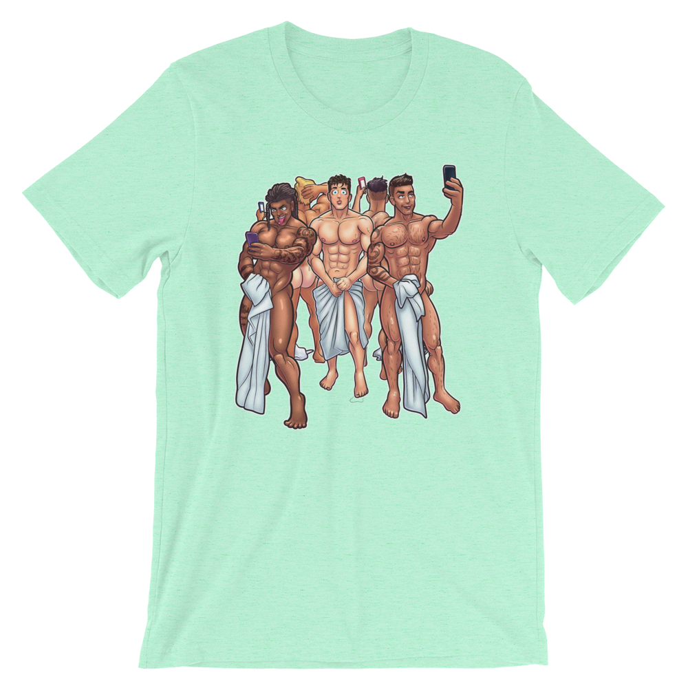 Locker Room Selfie-T-Shirts-Swish Embassy