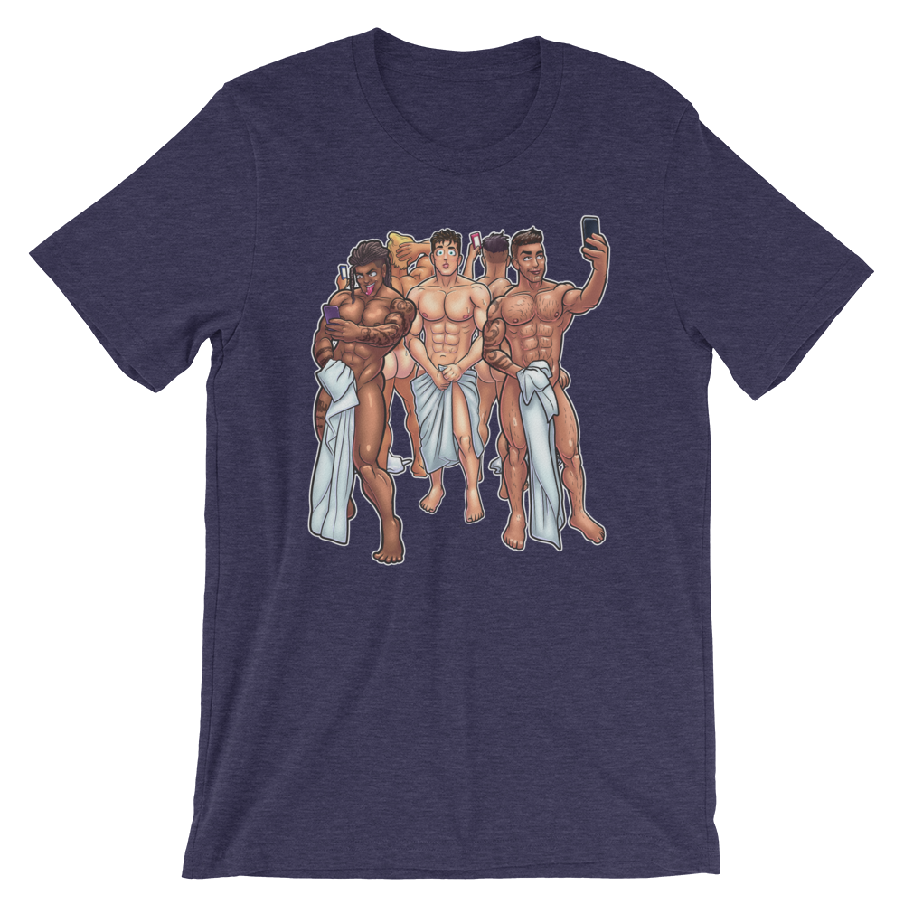 Locker Room Selfie-T-Shirts-Swish Embassy