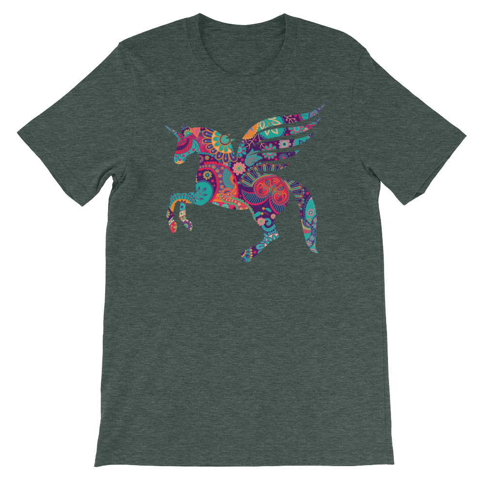 Paisley Pegacorn-T-Shirts-Swish Embassy