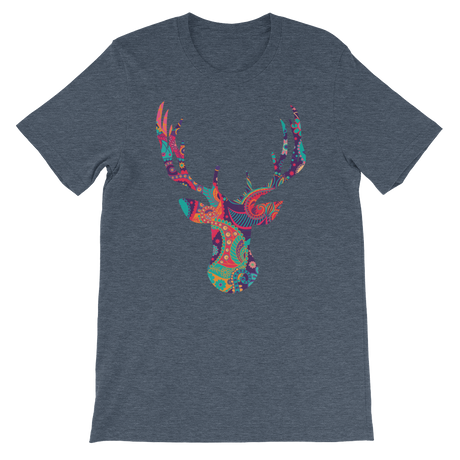 Paisley Stag-T-Shirts-Swish Embassy