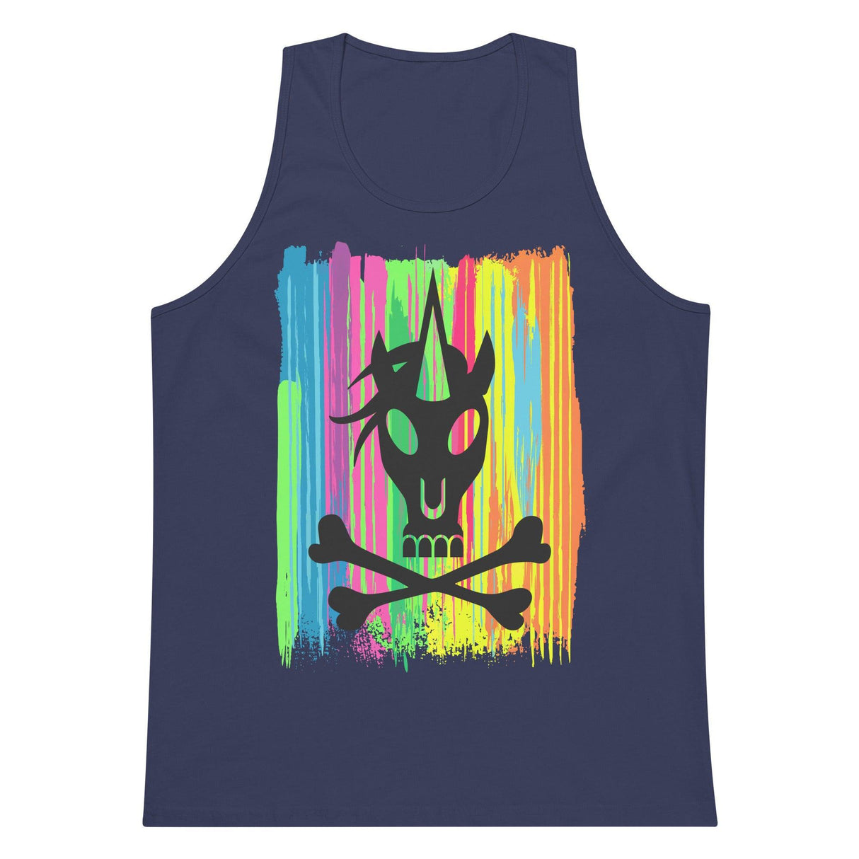 Psycho Unicorn (Tank Top)-Tank Top-Swish Embassy