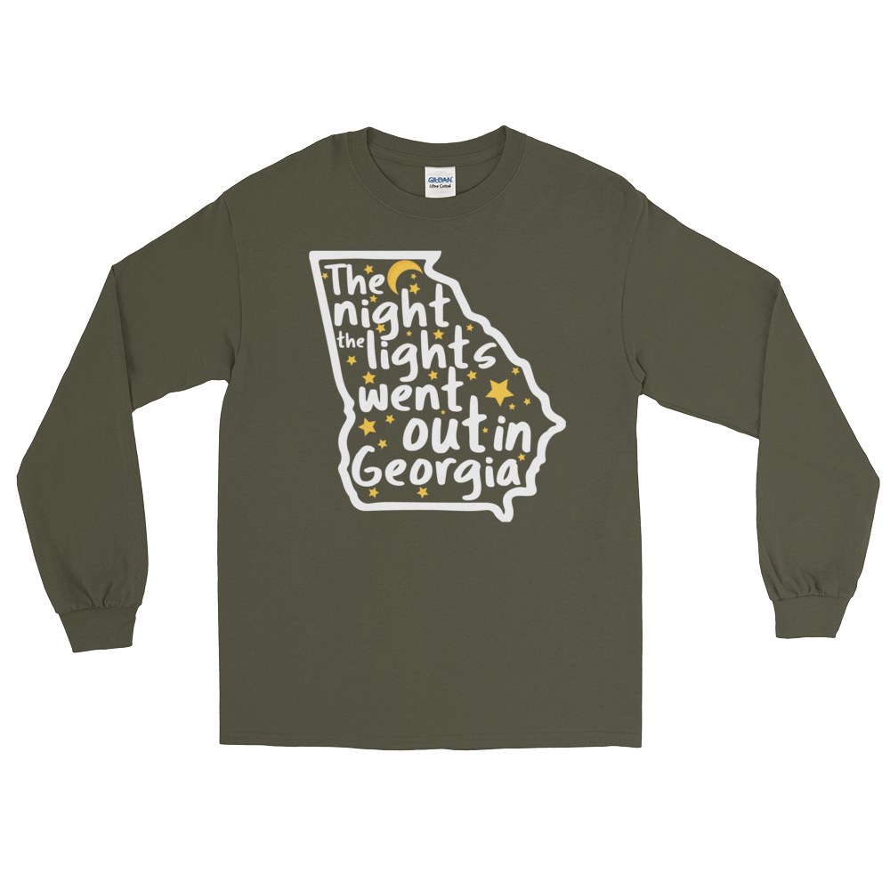 The Night the Light Went Out in Georgia (Long Sleeve)-Long Sleeve-Swish Embassy