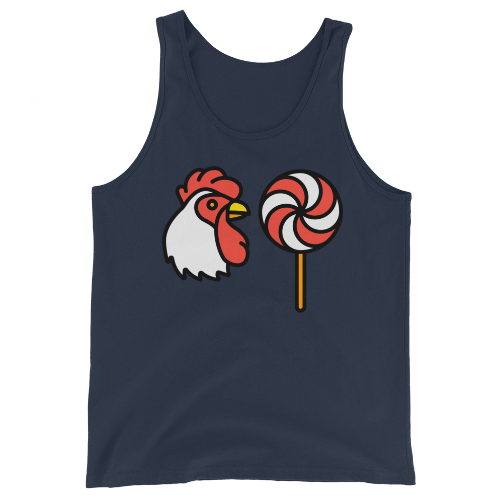 Why did the chicken (Tank Top)-Tank Top-Swish Embassy