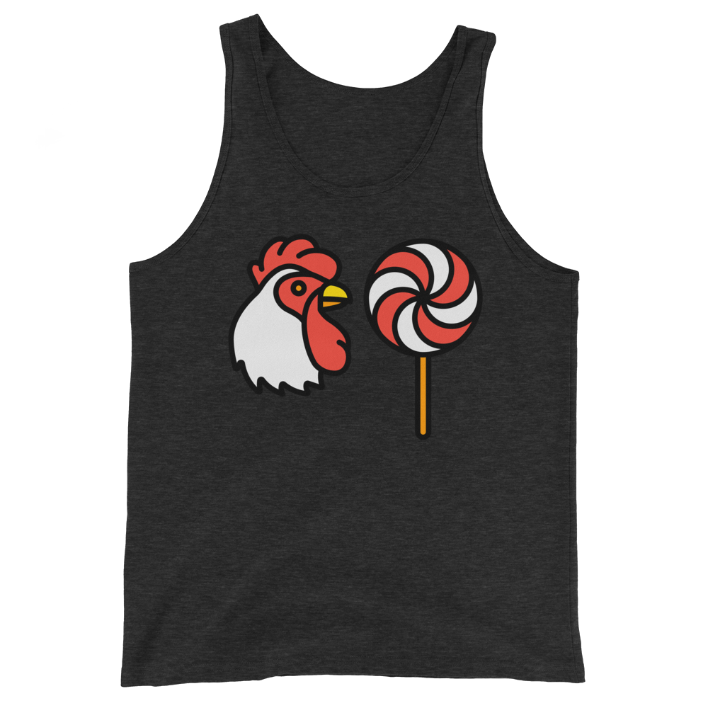 Why did the chicken (Tank Top)-Tank Top-Swish Embassy