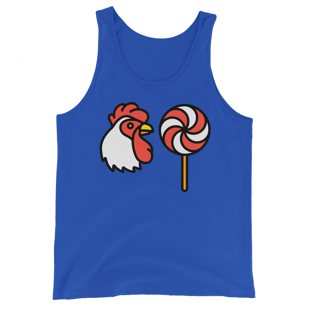 Why did the chicken (Tank Top)-Tank Top-Swish Embassy
