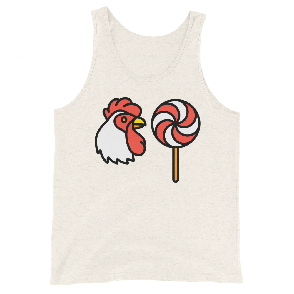 Why did the chicken (Tank Top)-Tank Top-Swish Embassy