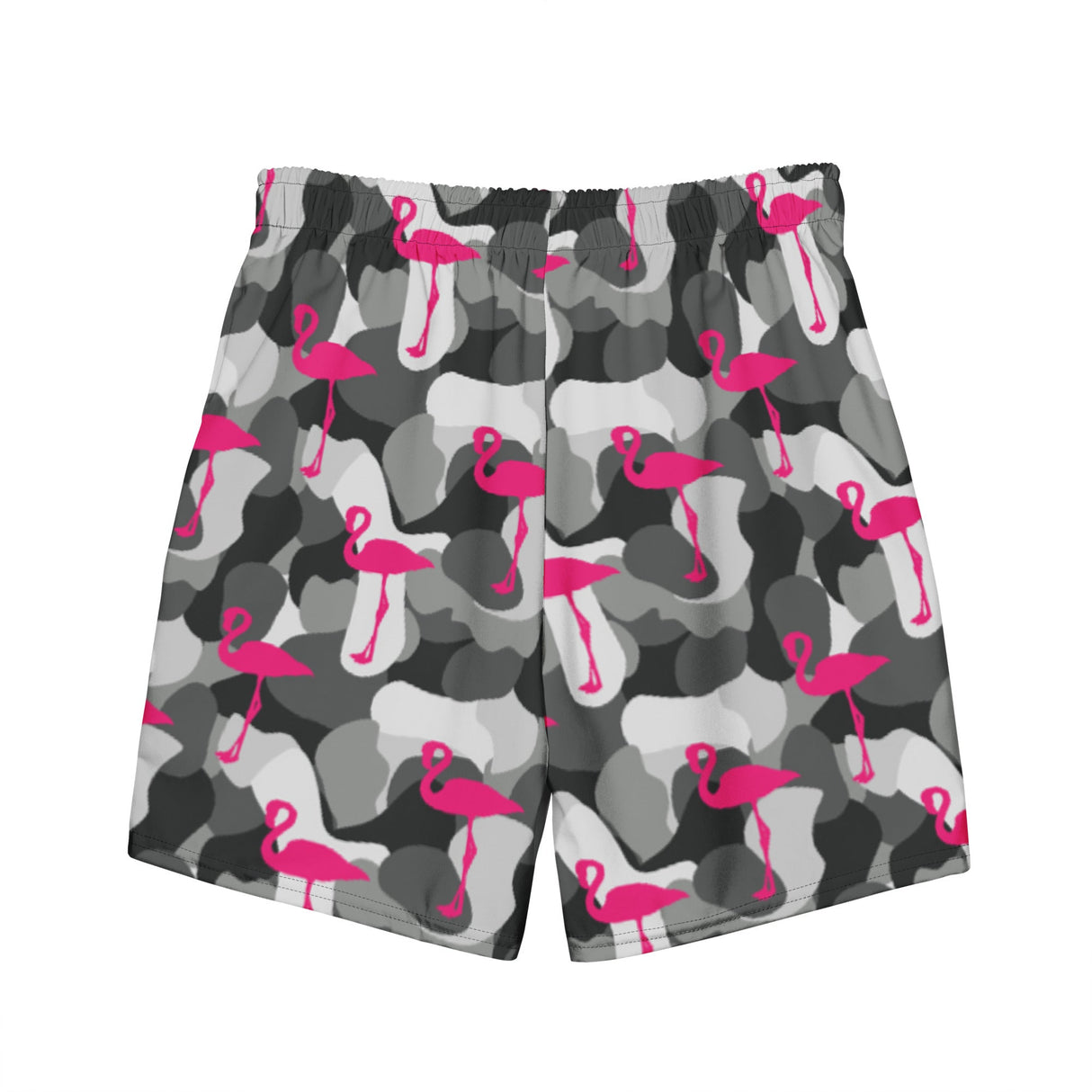 Battle Flamingo (Swim Trunks)-Swim Trunks-Swish Embassy