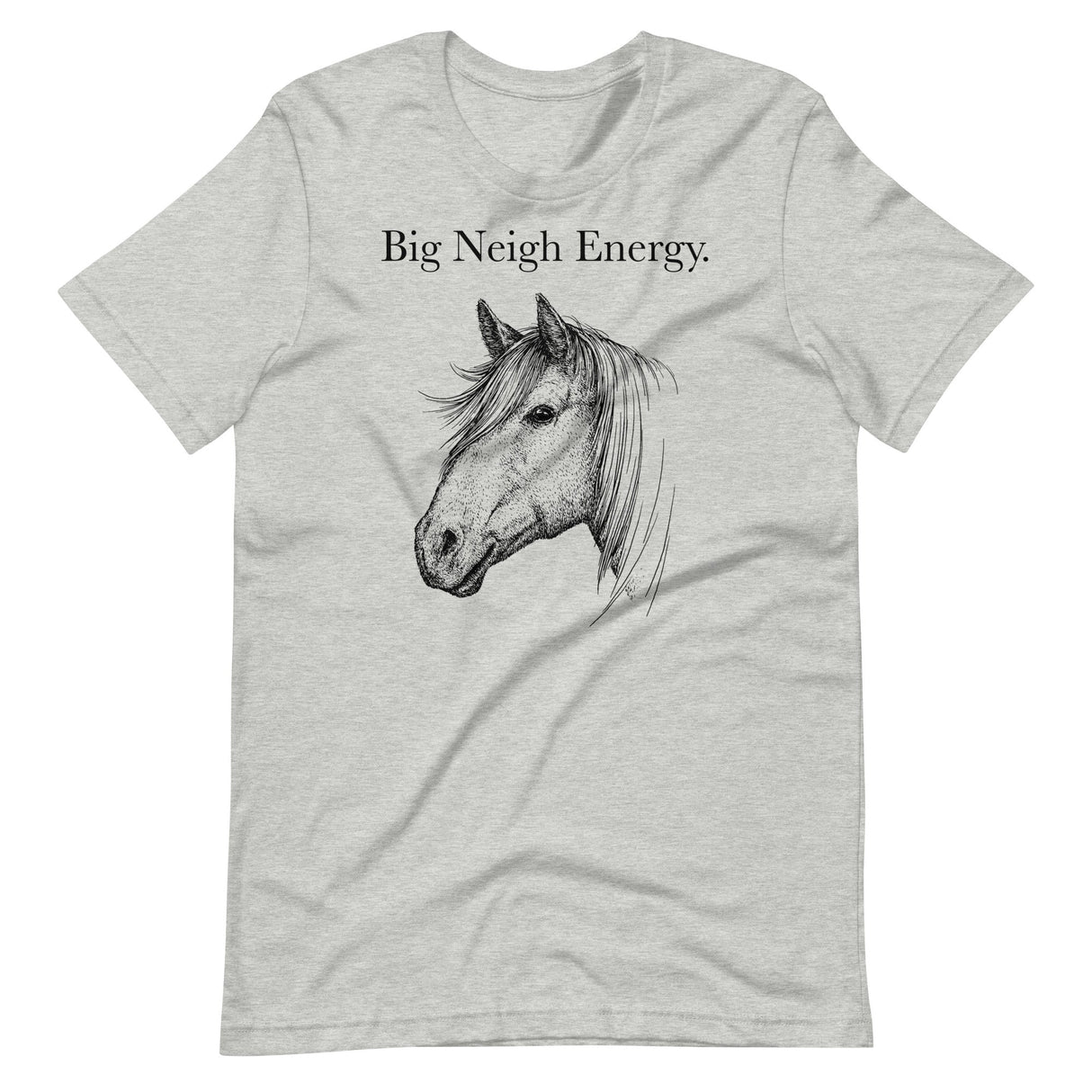 Big Neigh Energy-T-Shirts-Swish Embassy