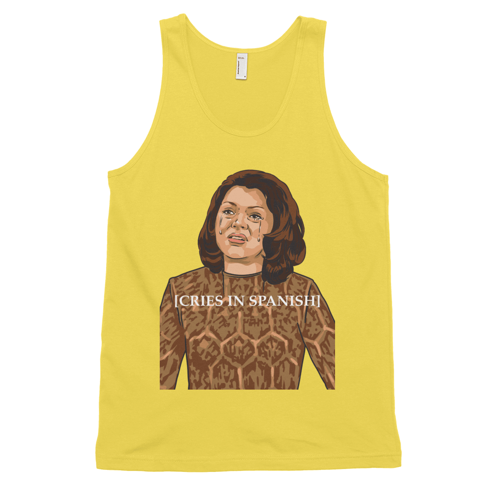 Cries in Spanish (Tank)-Tank Top-Swish Embassy