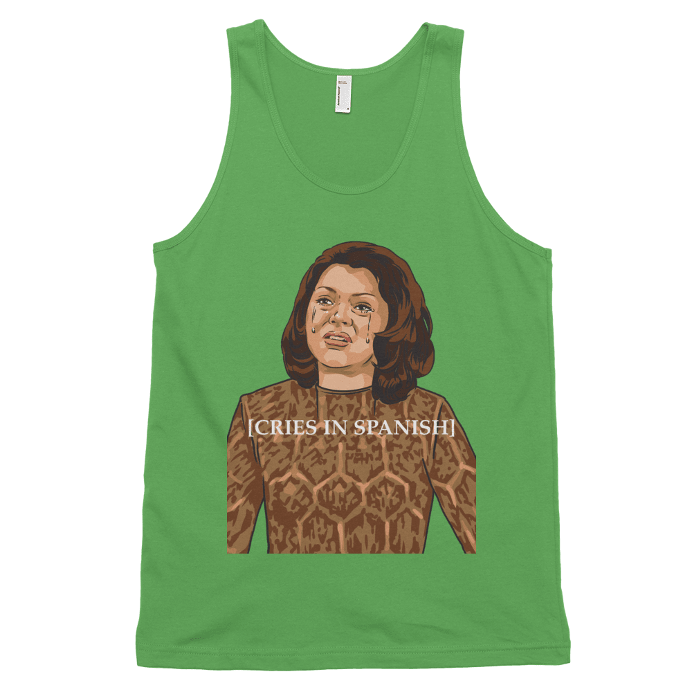 Cries in Spanish (Tank)-Tank Top-Swish Embassy