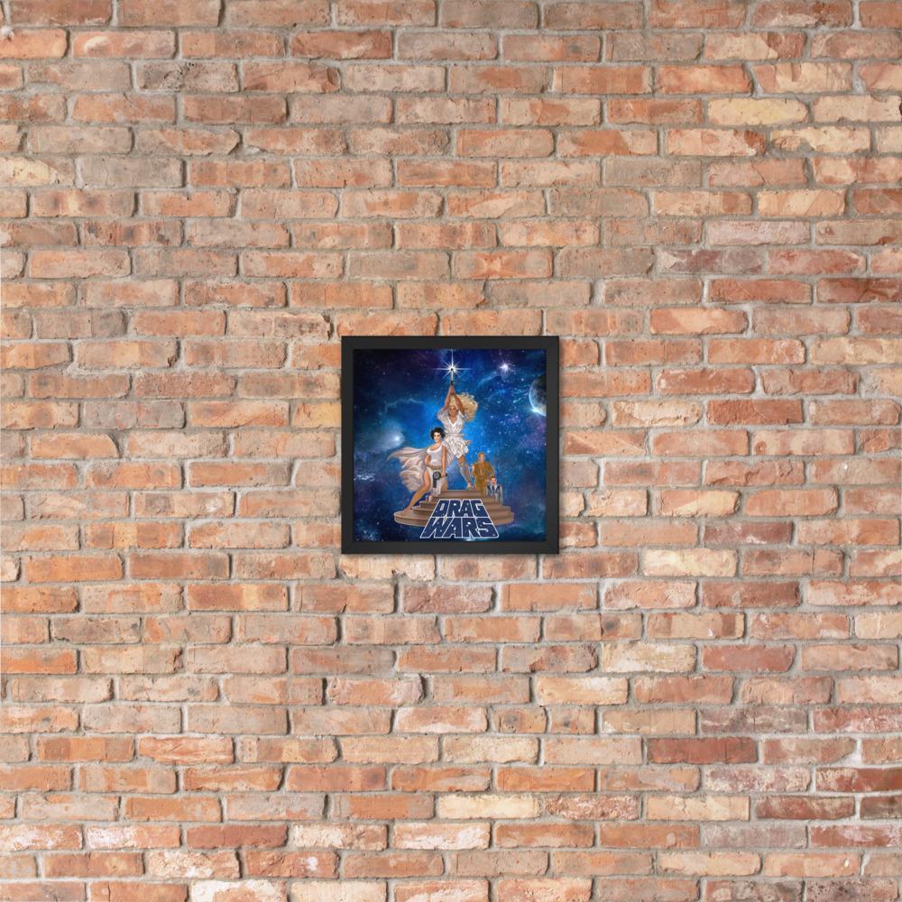 Drag Wars (Framed Poster)-Swish Embassy