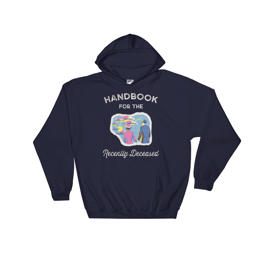 Handbook for the Recently Deceased (Hoodie)-Hoodie-Swish Embassy